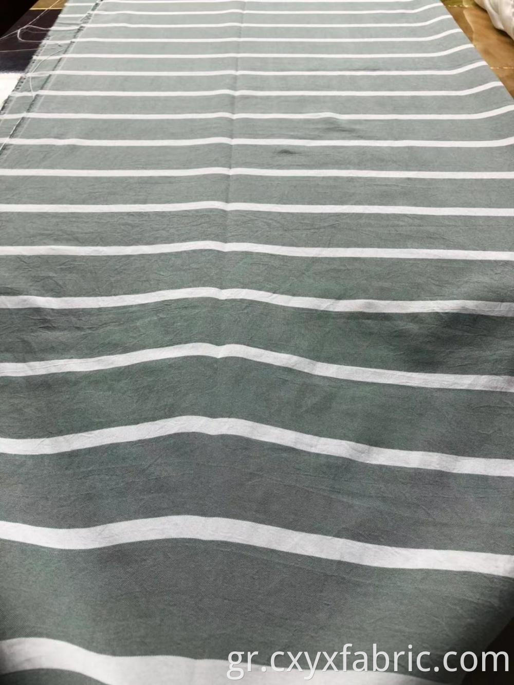 stripe yarn dyed fabric
